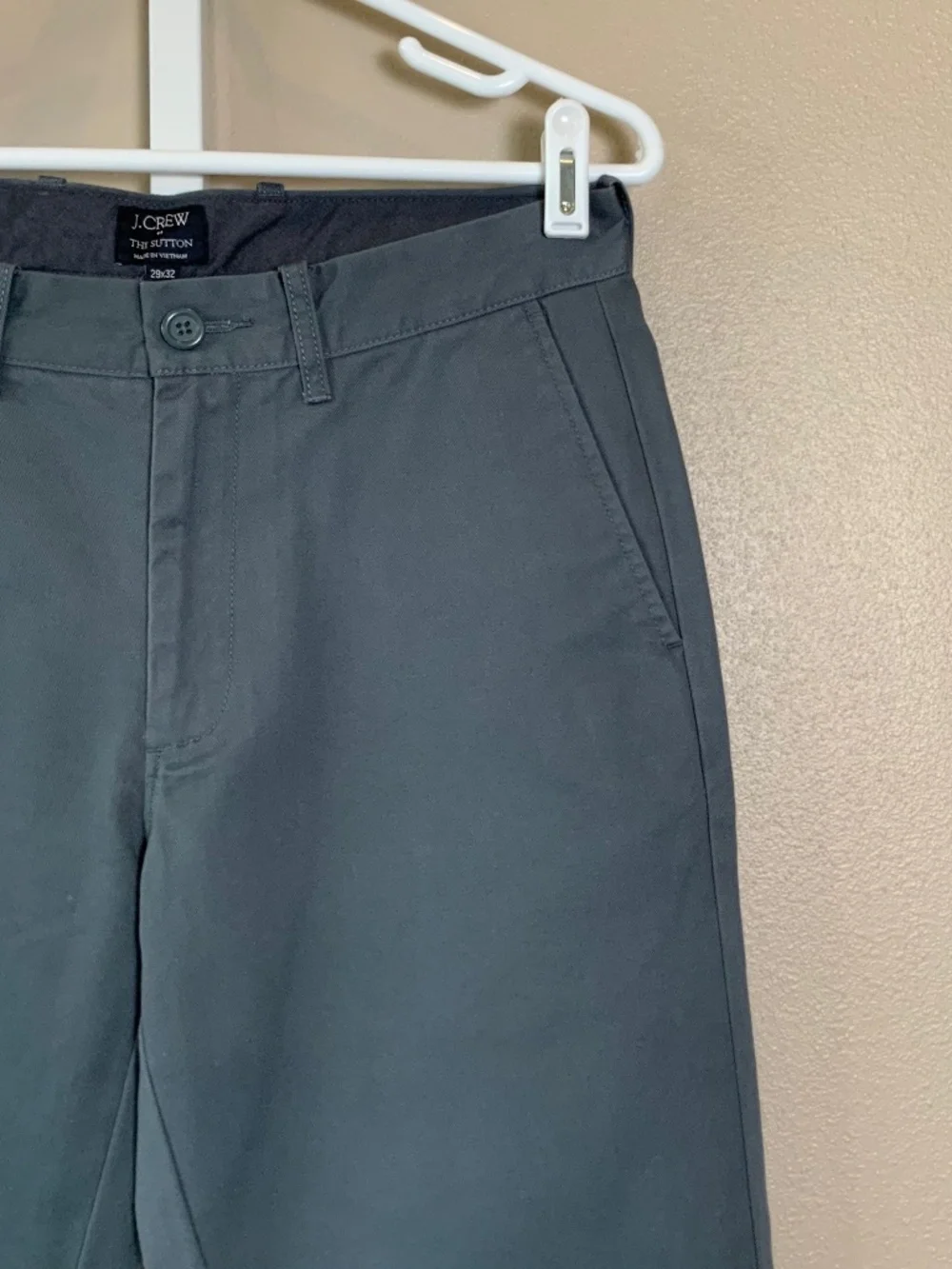 J. Crew Sutton Straight Fit Broken-in Chino Khaki Pants
